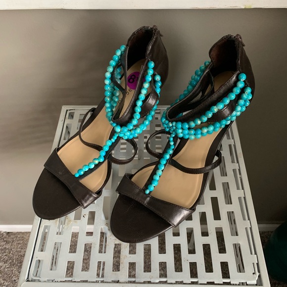 Marino beaded heel - Picture 2 of 3